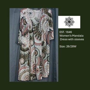 EST.1846 Women's Dress with sleeves